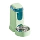 thumbnail image 1 of Dispensador de agua automático para mascotas, bebedero, estación de alimentación lavable, antigoteo Verde, 1 of 9