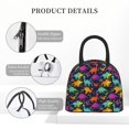thumbnail image 4 of Easygdp Colorful Dinosaur Bolsa de Almuerzo Insulada Grande, Forro de Aluminio, Diseño Espacioso, a Prueba de Fugas, Ideal para Trabajo, Picnics, Viajes y Actividades al Aire Libre, 4 of 6