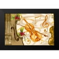 thumbnail image 2 of Gaynor, Janice 18x13 Black Modern Framed Museum Art Print Titled - Christmas Music II, 2 of 5