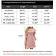 thumbnail image 5 of Alsol Lamesa Womens Summer Dresses Fashion 2025 Eyelet Short Sleeve Crewneck Summer Mini Dress with Packets,Size S-2XL, 5 of 6