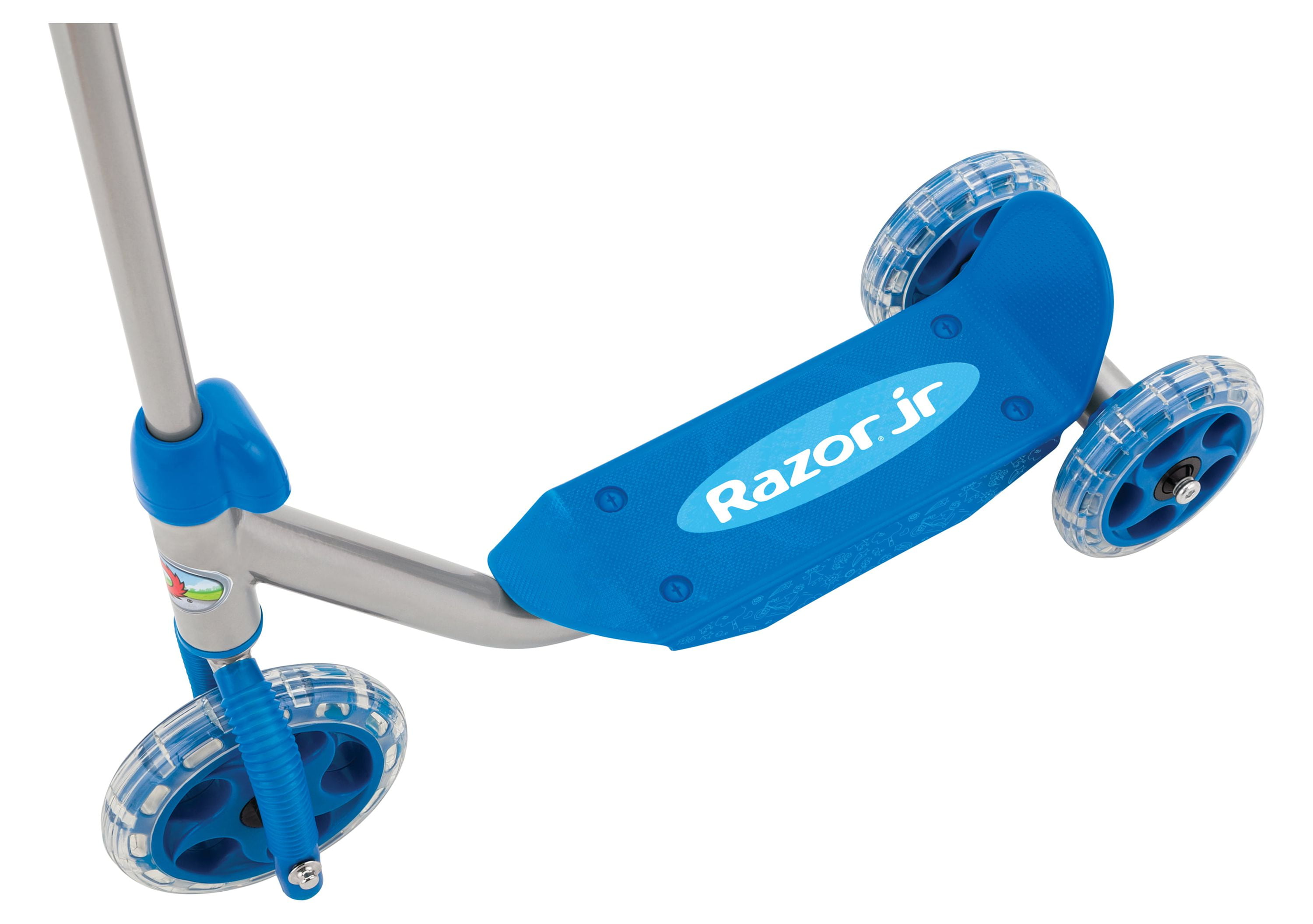 Razor Jr 3-Wheel Lil' Kick Scooter - Blue, for Child Ages 3 and up