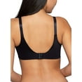 thumbnail image 3 of Vanity Fair Womens Beauty Back Full Coverage Wirefree Bra, 36DD, Midnight Black, 3 of 4