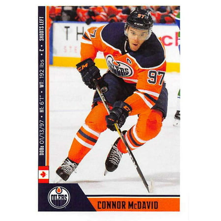 2018-19 Panini NHL Stickers #375 Connor McDavid Edmonton Oilers Hockey