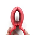 thumbnail image 4 of Multi-Purpose Tomato Slicer Holder Round Potato Fruit Vegetable Tools Kitchen Cutting Aid Red, 4 of 5