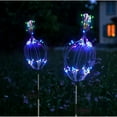 thumbnail image 2 of Solar Garden Firework Lights, 2 Pack 150 LED 2 Lighting Modes Multicolor Outdoor Waterproof Firework Solar Garden Decorative Lights for Walkway Pathway Backyard Patio Yard Christmas Decoration, 2 of 6