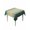 Khaki, Sea Green, variant on Green Ombre Table Cloth, Waterproof Tablecloth for Square Tables, Modern Yellow Gradient Farmhouse Art Reusable Washable Fabric Table Cover for Restaurant Kitchen Dining Tables 60"x60"