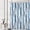 Blue, variant on Navy Blue Shower Curtain, Modern Abstract Ombre Navy Blue and Silver Shower Curtain Set with Hooks Waterproof Minimalist Aesthetic Bathroom Curtain, 72x72 Inch