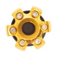 thumbnail image 4 of Par Punta Cabezal Slider Aluminio Amarillo Moto Decorativos, 4 of 7
