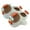 Z05-White, variant on Indoor Outdoor Slippers Women,Clogs Warm Slippers with Thick Sole for Men and Women, Cute Little Donkey Plush Shoes