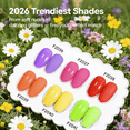 thumbnail image 5 of Morovan 6-Color Neon Rainbow Nail Polish Set, 8ML Quick Dry Summer Nail Art Kit with 2 IN 1 Base and Top Coat for DIY Manicure at Home, Gifts for Women and Girls, 5 of 10