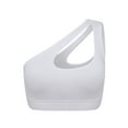 thumbnail image 5 of Women's Single Shoulder Sport Bras Activewear Bra Asymmetrical Shoulder Cut Out Tank Top Workout Padded Sports Bra with Removable Cups, 5 of 8