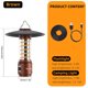 thumbnail image 3 of Lámpara De Camping WEST BIKING LED Lámpara de Camping 400LM 2200mAh Impermeable USB Recargable (Marrón) Ehuebsd Para Estrenar, 3 of 7