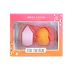 Profusion Cosmetic Festival Feel the Beat - Blending Spong Set and Mesh Travel Bag