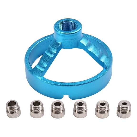 90 Degree Drill Guide 5/6/7/8/9/10mm Bit Hole Puncher Locator Jig Hinged Opener Woodworking Tools Blue
