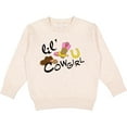 thumbnail image 2 of Inktastic Lil' Cowgirl Toddler Sweatshirt, 2 of 4