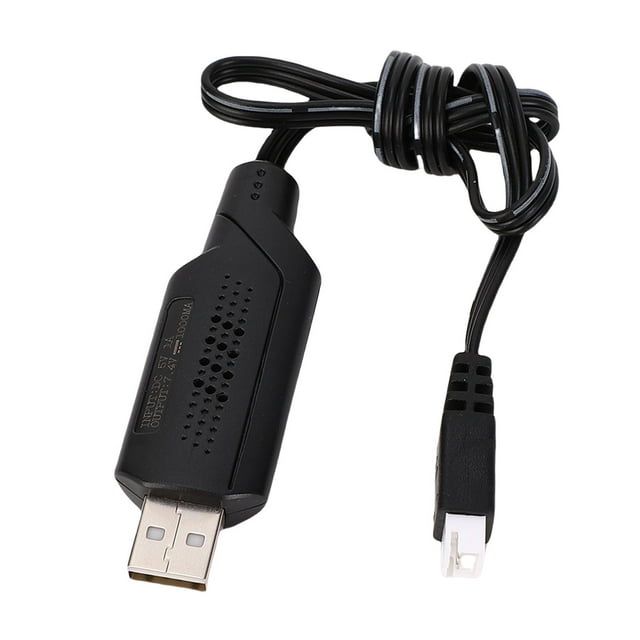 RC Car Charging Cable, High Toughness Portable High Stability Anti Aging Remote Control Car Charger Cable for Racing Car Toy