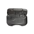 thumbnail image 2 of Car Seat Back Foldable Tray Table with Cup Holders, Sturdy Hard Plastic Structure, Space Saving Travel Desk for Road Trip Eating, Snacks, Drinks and Family Vehicle Use, 2 of 6