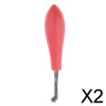 thumbnail image 1 of Paquete de 2-4 herramientas de limpieza con mango integrado para limpieza de cepillos de pelo 2 piezas, 1 of 7