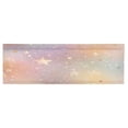 thumbnail image 2 of 54x18 Inches Valance Curtain Rainbow-colored Stars and Dots Window Curtains Rod Pocket Design for Kitchen Living Room Bedroom, 2 of 7