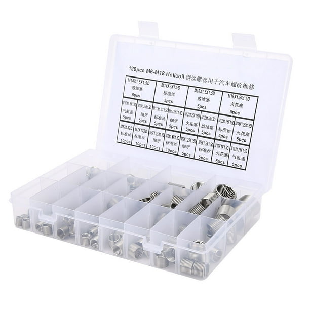 Kit De Reparación De Roscas, Inserto, Maquinaria Y Equipo De Reparación De Roscas De Alta Fiabilidad Aparatos Eléctricos Industrias De Maquinaria Para La Reparación De Roscas Mgaxyff Thread Repair Kit