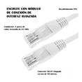 thumbnail image 3 of Cable Ethernet Red Lan 20m Reforzado Cat6 Internet Consola Blanco, 3 of 5
