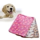 thumbnail image 3 of Cojín cálido con estampado de pata de dibujos animados para cachorro, manta suave de forro polar, alfombrilla para cama, 3 of 8