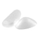 thumbnail image 3 of 1 par de hombreras de silicona antideslizantes, reutilizables, versátiles y ergonómicas. 80 g transparente, 3 of 9