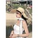 thumbnail image 5 of Sombrero de Paja Plegable CHAO Sombrero de Ala Ancha con Lazo Grande y Protección UV, 5 of 5