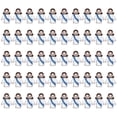 thumbnail image 5 of QenASHaing 50Pack Multicolor Mini Jesus Figurines in Bulk, Little Jesus Figures for Easter, Church, and Religious Celebrations (Hand up), 5 of 19