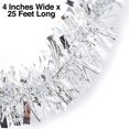 thumbnail image 5 of Tinsel Garland, 33 FEET Tgnazet Silver Tinsel Christmas Garland Christmas Tree Decrations Wedding Birthday Party Supplies, Silver, 5 of 7