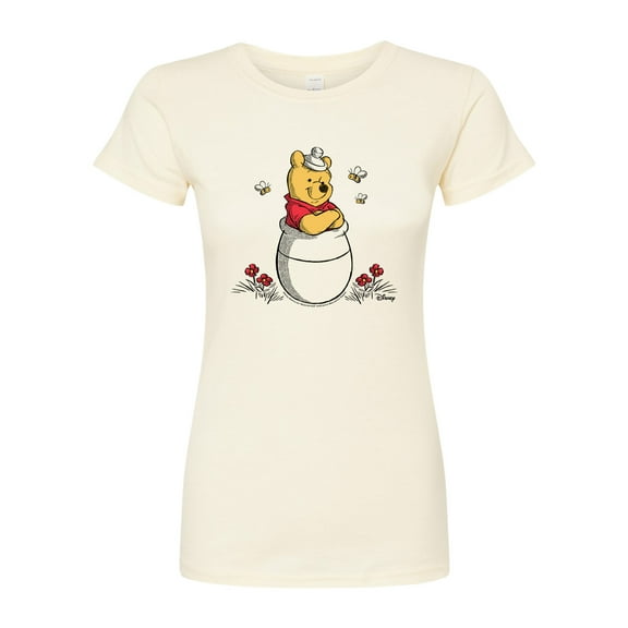 Disney - Honey Pot Bees - Juniors Fitted Graphic T-Shirt