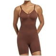 thumbnail image 3 of Low Back Shapewear for Women Tummy Control Backless Bodysuit Shorts Full Body Shaper Jumpsuits, 3 of 6