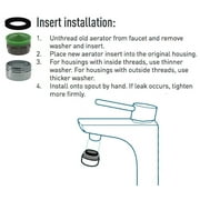 Neoperl Spray Outlet, faucet insert Plastic 5504505