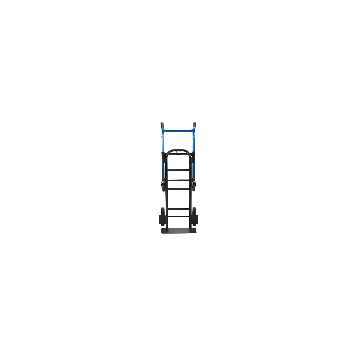 Harper 4-in-1 Quick Change Steel Convertible Hand Truck, 800 lbs., Black/Blue (DTC8635P) CA3