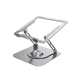 thumbnail image 1 of Soporte Laptop Ergonómico De Aluminio Rotación 360° Plegable, Plata, 1 of 5