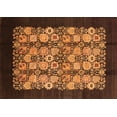 thumbnail image 1 of Ahgly Company Indoor Rectangle Oriental Orange Industrial Area Rugs, 8' x 12', 1 of 4