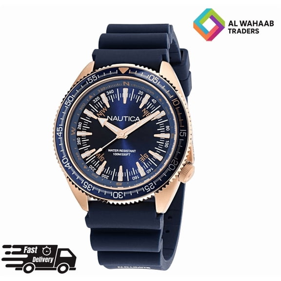 Nautica Vintage Quartz Blue Dial Men's Watch NAPNVF306