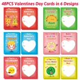 thumbnail image 3 of Tarjetas de San Valentín HEYINSHEN para niños y escuelas, 48 unidades, 3 of 7