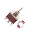thumbnail image 1 of tamizeot 12 Pins Rocker Button Switch Toggle Switch Waterproof Cover Copper Pin 403 ON OFF ON 403 ON OFF ON 3.6x6cm, 1 of 6