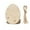 Egg, variant on Rabbit Shape Easter Wood Unfinished DIY Crafts, Bunny Wood Hanging Box Tags with Ropes for Birthday Party Happy Easter Spring Home Decor DIY Crafts Painting Supplies -10Pcs