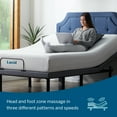 thumbnail image 3 of Lucid Premium Steel Adjustable Bed Base with Zero Clearance, Queen, 3 of 19