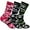 Camouflage Print, variant on Mens Assorted Argyle Print Patterned Crew Socks 3 Pack Size 10-13 (Mens)
