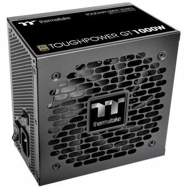 Thermaltake TOUGHPOWER GT 1000W - Black - Internal - 120 V AC, 230 V AC Input - 3.3 V DC, 5 V DC, 12 V DC, -12 V DC, 5 V SB Output - 1000 W - Active PFC - 1 +12V Rails - PCI Express Connector 5.1 -...