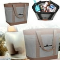 thumbnail image 1 of Huanglei Trendy Portable Insulated Cooler Bag Lightweight Cloth Perfect For Tailgating Picnics And Travel!, 1 of 4