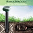 thumbnail image 6 of Chainplus Solar Mole Repellent Ultrasonic - 4 Pack Gopher Vole Repellent to Prevent Rodents from Lawn Gardens & Yard - Groundhog Repellent Solar Powered, 6 of 8