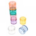 thumbnail image 5 of XIRQI 2026 New Weekly Pills Box Stackable Pills Organizer Multi-Grid Pills Container Medicine Case for Home for Home, Travel, Office, Elder Care, 5 of 5