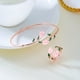 thumbnail image 4 of Rose Anillo Pulsera Conjunto de aceite de goteo Rose Abrir Anillo Pulsera Ajustable Accesorios para Mujer Chica para Regalo, 4 of 4