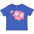 thumbnail image 3 of Inktastic Pink Owl and Butterfly Girls Toddler T-Shirt, 3 of 5