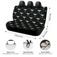 thumbnail image 2 of Mahjong Therapy Design Print Car Accessories Car Rear Seat Covers Fashion Auto Back Seat Protector Decoration Universal Auto Interior, 2 of 6