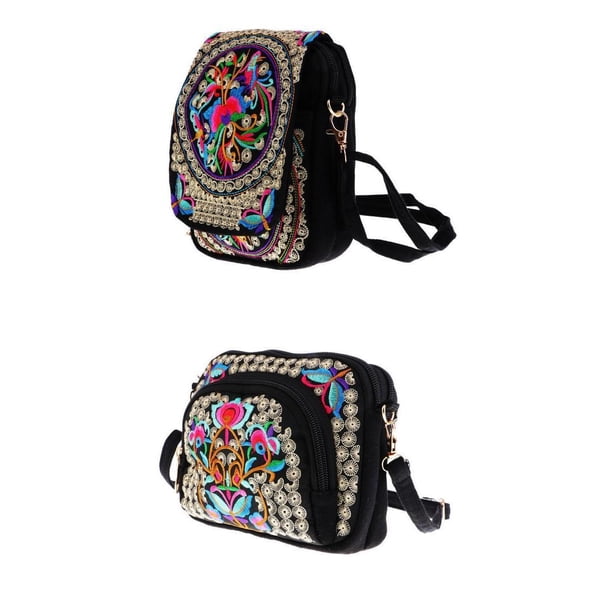 Spannungsprüfer lcd Digital-Multimeter+bolso de hombro de doble cara flor bolsas de mujer # 9 Sunnimix none